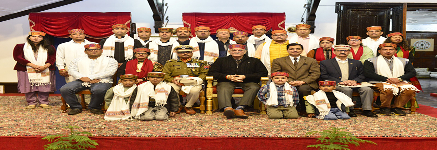 Celebration of National Unity & Culture diversity, Statehood Day of Rajasthan Odisha & Bihar at Lok Bhavan Shimla