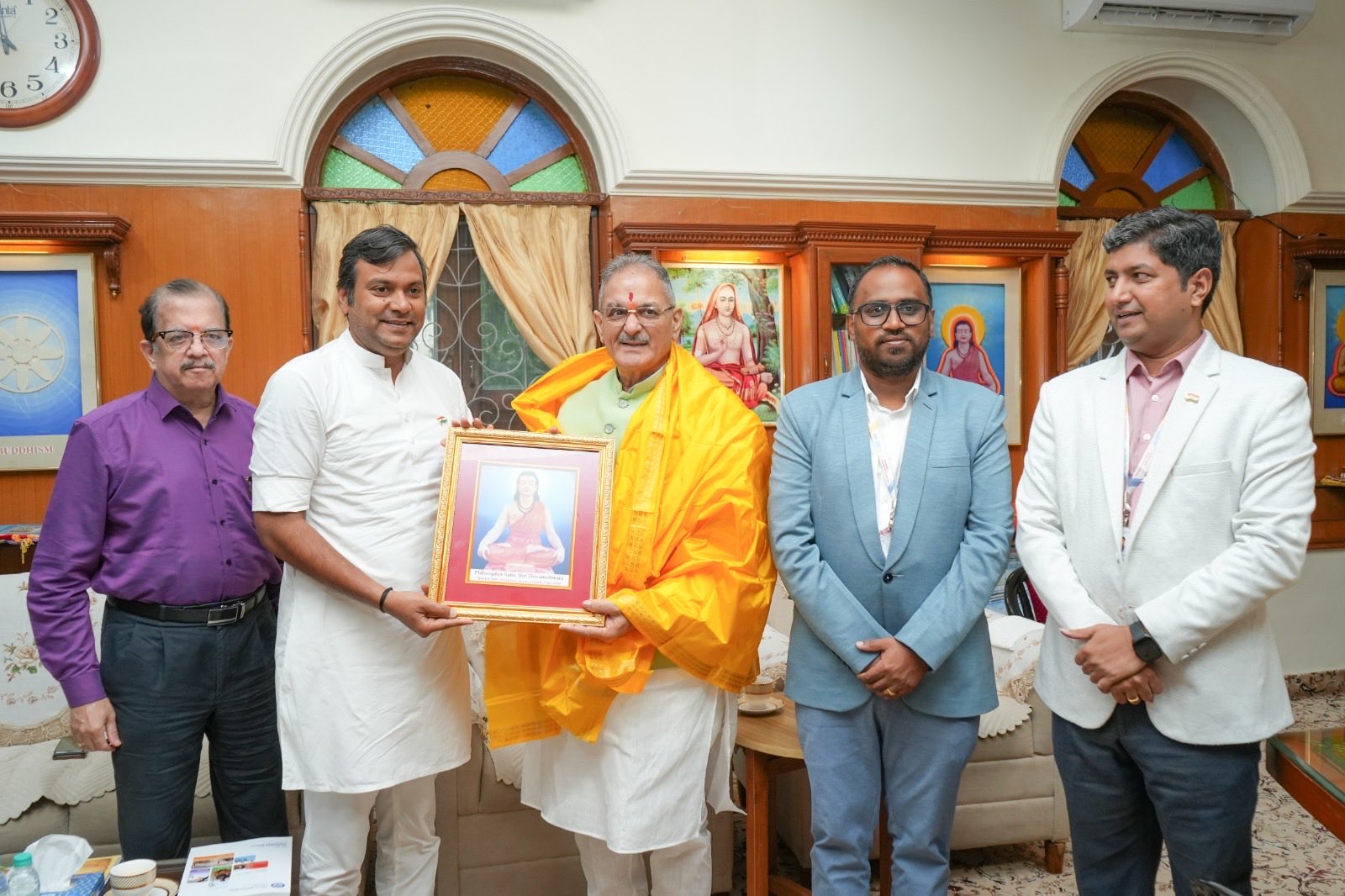 Hon'ble Governor at MIT Peace University